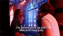 Anne Hathaway Mop You GIF