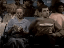 Mr. Bean On A Date GIF