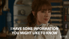 I Have Some Information Eloise Bridgerton GIF - I Have Some Information Eloise Bridgerton Bridgerton GIFs