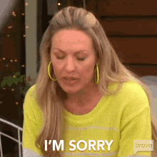 Im Sorry Real Housewives Of Orange County GIF - Im Sorry Real Housewives Of Orange County I Apologize GIFs