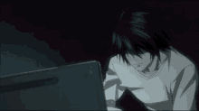L Death Note Ryuzaki GIF