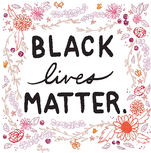 Black Lives Matter Black People Matter Sticker - Black Lives Matter Black People Matter Black Lives Stickers