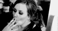 Smokedele Mwaheat GIF - Smokedele Mwaheat Adele Smoking GIFs