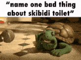 Skibidi Toilet Turtle Skibidi GIF