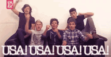 Usa! GIF - One Direction 1d Usa GIFs