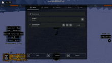 a screenshot of a video game with a skull on the bottom