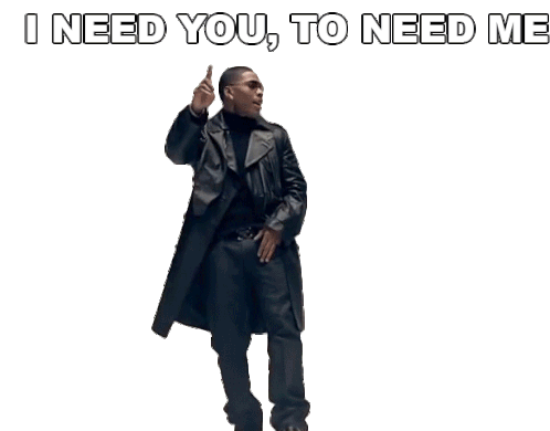 I Need You To Need Me Nelly Sticker - I Need You To Need Me Nelly One And Only Song Stickers