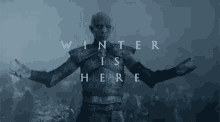 Game Of Thrones Winter Is Here GIF - Game Of Thrones Winter Is Here GIFs