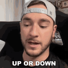 Up Or Down Anthony Alfredo GIF - Up Or Down Anthony Alfredo Fast Pasta GIFs