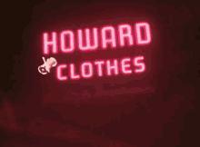 Howard Clothes For Style Inspiration GIF - Howard Clothes For Style Inspiration Neon Sign GIFs