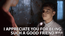 I Appreciate You For Being Such A Good Friend Appreciate GIF - I Appreciate You For Being Such A Good Friend Appreciate Value GIFs
