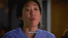 Bridezilla! GIF - Greys Anatomy Cristina Yang Sandra Oh GIFs