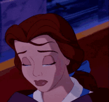 Disney Belle GIF - Disney Belle Crying GIFs