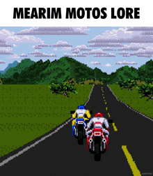 Mearim Motos Road Rash GIF - Mearim Motos Road Rash Sega Genesis GIFs