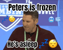 Adam Peters Commanders Peters Asleep GIF - Adam Peters Commanders Adam Peters Peters Asleep GIFs