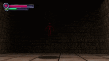 a screenshot of a video game with a picture of a man in the background