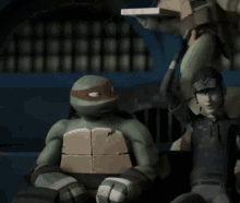 Startle Tmnt GIF - Startle Tmnt Teenage Mutant Ninja Turtles GIFs