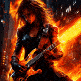 Guitar Fire GIF - Guitar Fire Guitaronfire GIFs