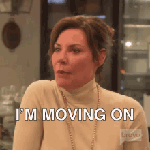 Im Moving On Real Housewives Of New York GIF - Im Moving On Real Housewives Of New York Rhony GIFs