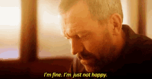 Hugh Laurie Not Happy GIF - Hugh Laurie Not Happy House Md GIFs
