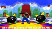 Smg4 Mario GIF - Smg4 Mario Who Took The Cookie From The Cookie Jar GIFs