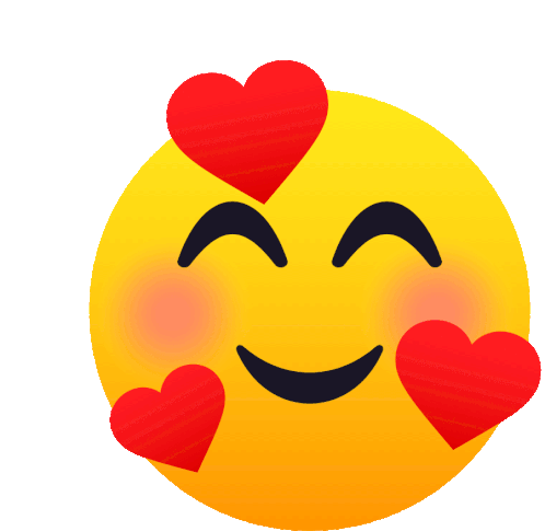 smiley face emoticons love