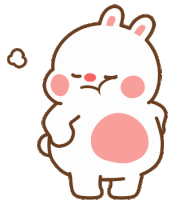 Bunny Cute Sticker - Bunny Cute Stickers