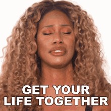Get Your Life Together Laverne Cox GIF - Get Your Life Together Laverne Cox Get Back On Track GIFs