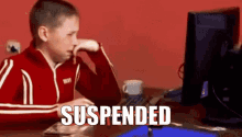 Suspended Kid Crying GIF