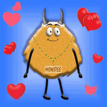 Monstee Love Heart GIF - Monstee Love Heart GIFs