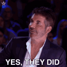 Yes They Did Simon Cowell GIF - Yes They Did Simon Cowell Britains Got Talent GIFs