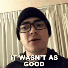 It Wasnt As Good Jacob GIF