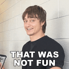 That Was Not Fun Danny Mullen GIF - That Was Not Fun Danny Mullen That Was Boring GIFs