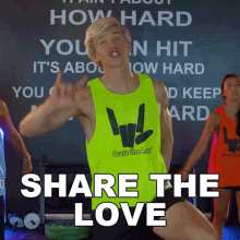 Share The Love Stephen Sharer GIF - Share The Love Stephen Sharer Flex Song GIFs