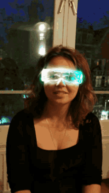 Anastasia Sexy Cyberpunk Goggles Sexy GIF