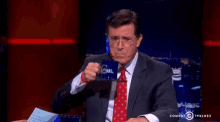 Colbert Spit GIF - Colbert Spit Water GIFs