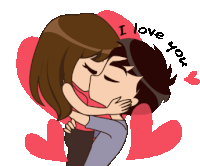 Cute Love Sticker - Cute Love Couple Stickers