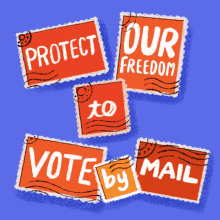 Protect Our Freedom To Vote By Mail Mail In Voting GIF - Protect Our Freedom To Vote By Mail Mail In Voting Vote By Mail GIFs