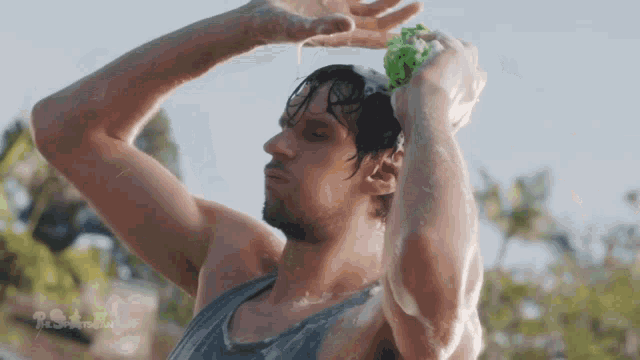 Farmer Boban Marjanovic is staying fit this offseason