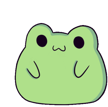 Frog Cute Sticker - Frog Cute - Discover & Share GIFs
