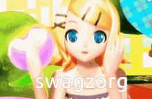 Swagzorg Kagamine Rin GIF - Swagzorg Kagamine Rin Vocaloid GIFs