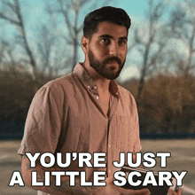 You'Re Just A Little Scary Rudy Ayoub GIF - You'Re Just A Little Scary Rudy Ayoub You'Re Quite Terrifying GIFs