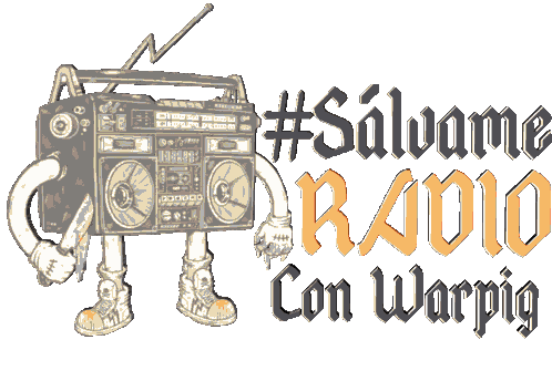 Salvame Radio Warpig Sticker - Salvame Radio Warpig Reactor Stickers