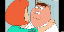 Go On Peter Griffin GIF - Go On Peter Griffin Family Guy GIFs