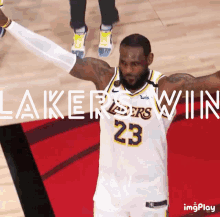 Lakers Win Lebron James GIF - Lakers Win Lebron James Lakers GIFs