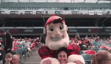 Big Joe Mascot GIF - Big Joe Mascot Ottawa Redblacks GIFs