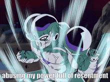 Frieza Abusing My Power Full Of Resentment GIF - Frieza Abusing My Power Full Of Resentment Tpab GIFs