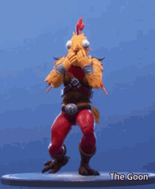 the goon fortnite dance chicken funny