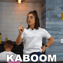 Kaboom Grace GIF - Kaboom Grace The King Of Random GIFs