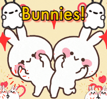 Bunnies Dancing GIF - Bunnies Dancing GIFs